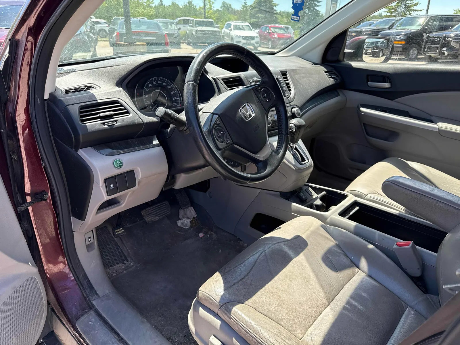 Interior driver side