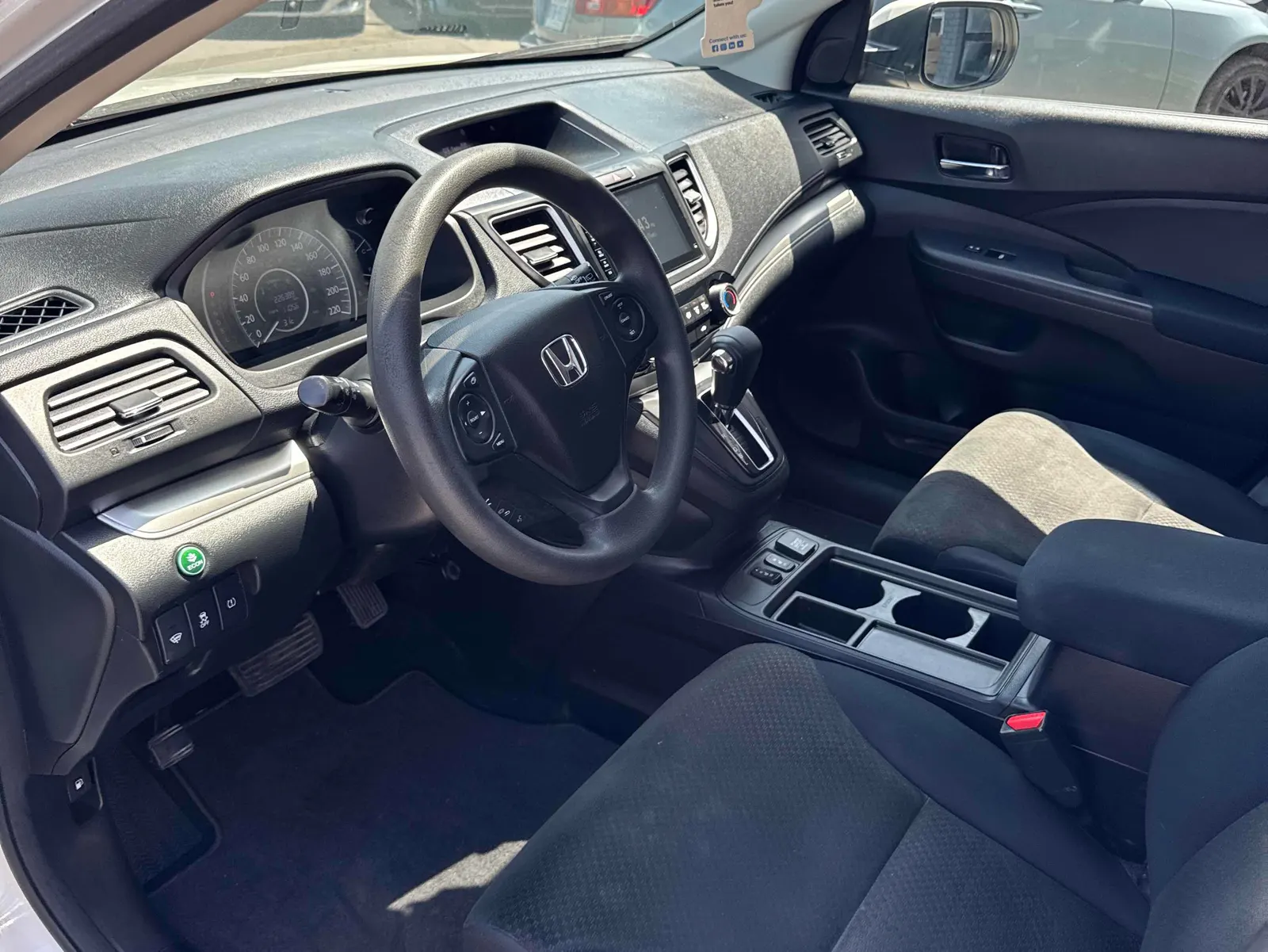 Interior driver side