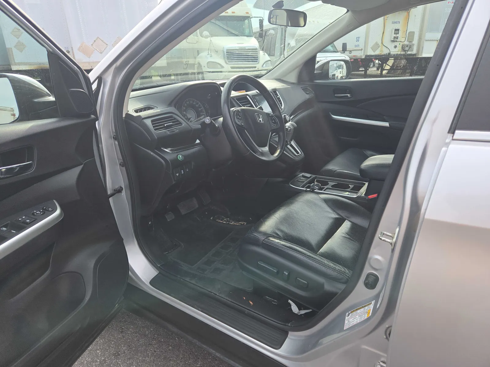 Interior driver side