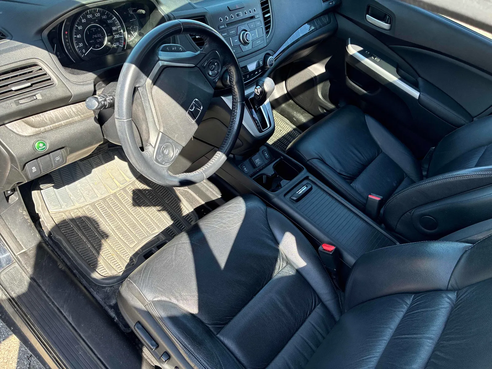 Interior driver side