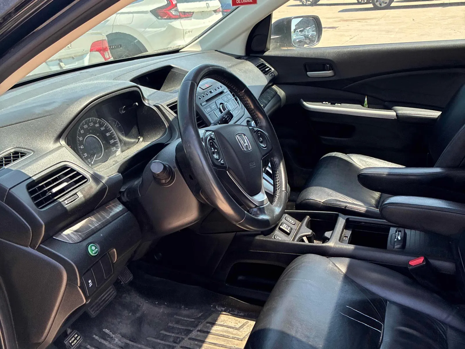 Interior driver side