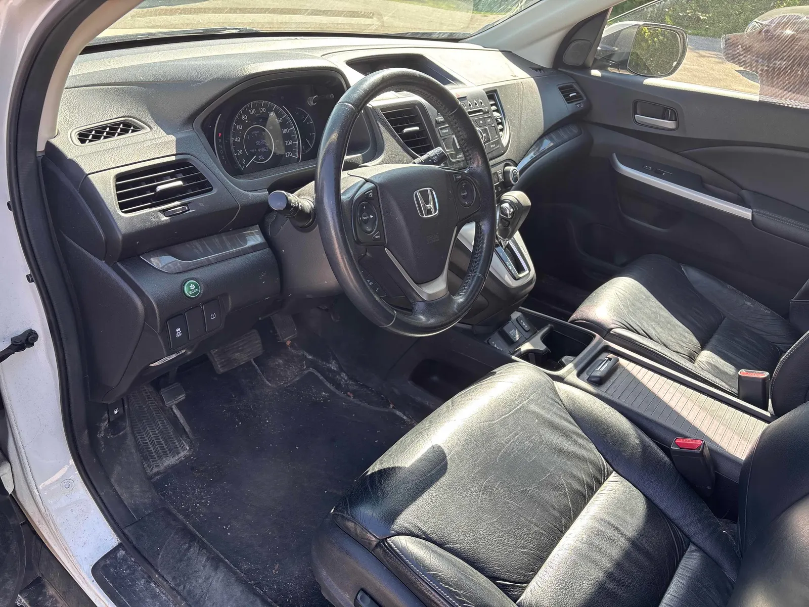 Interior driver side