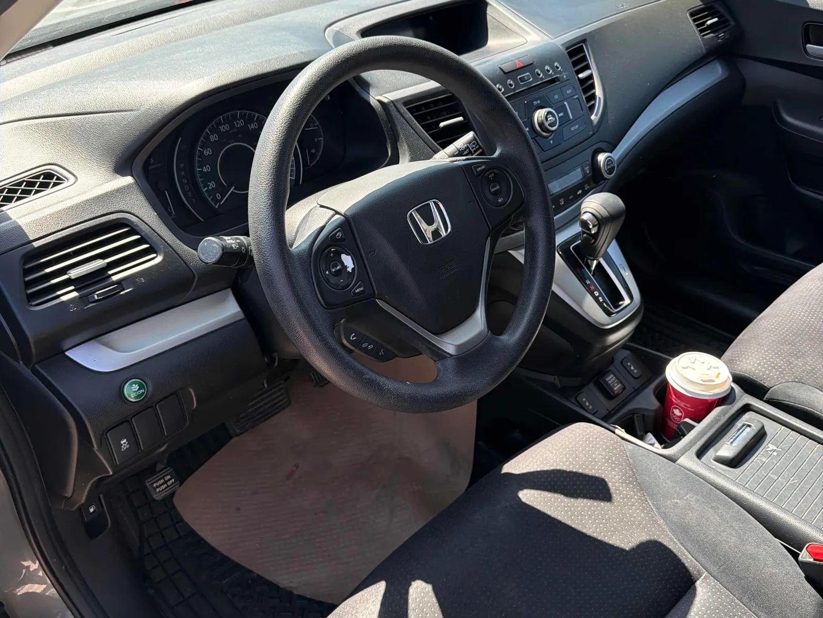 Interior driver side