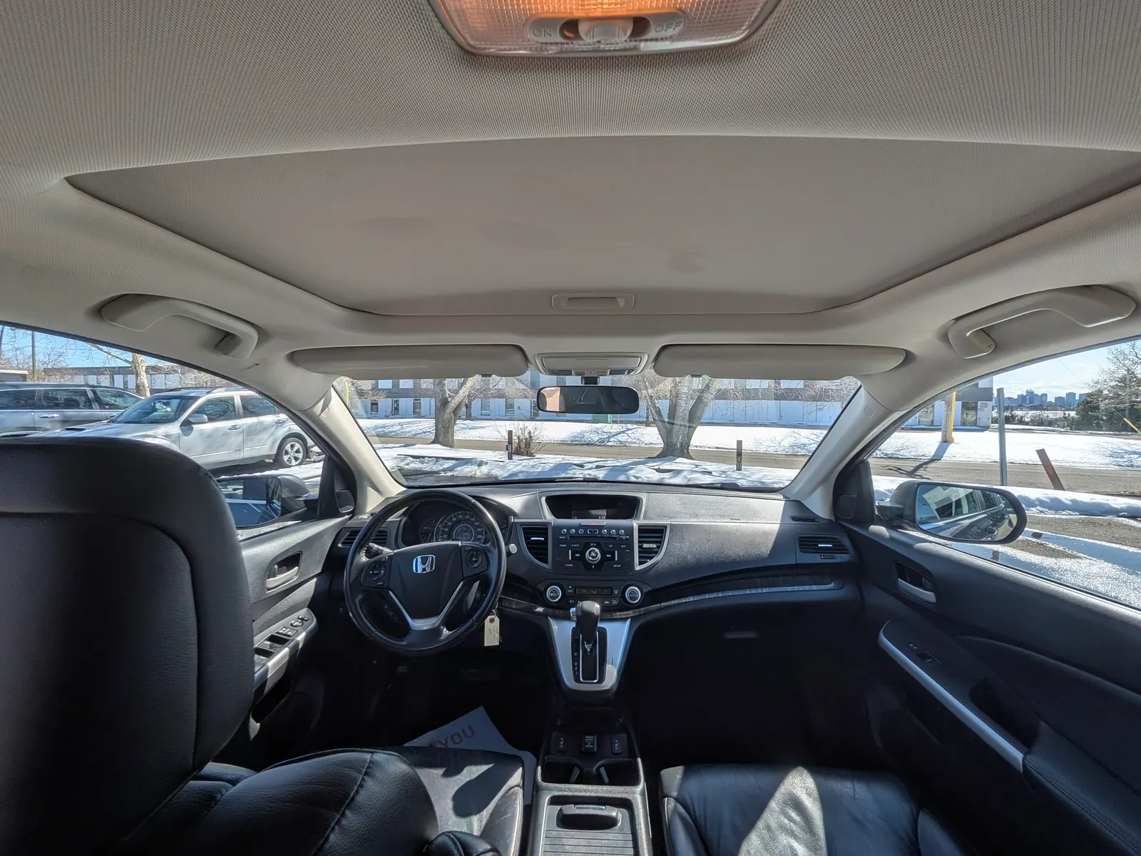 Interior driver side