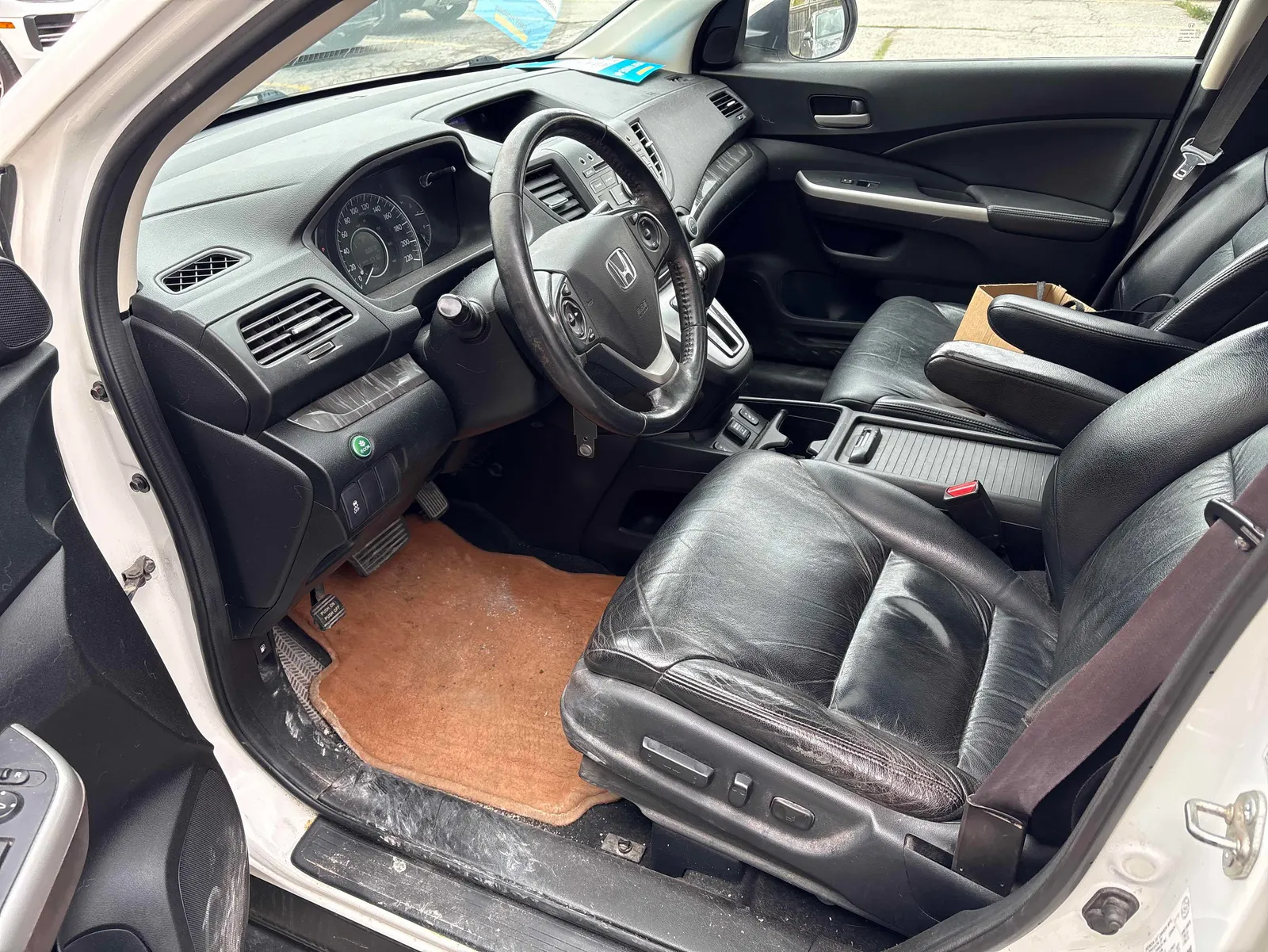 Interior driver side