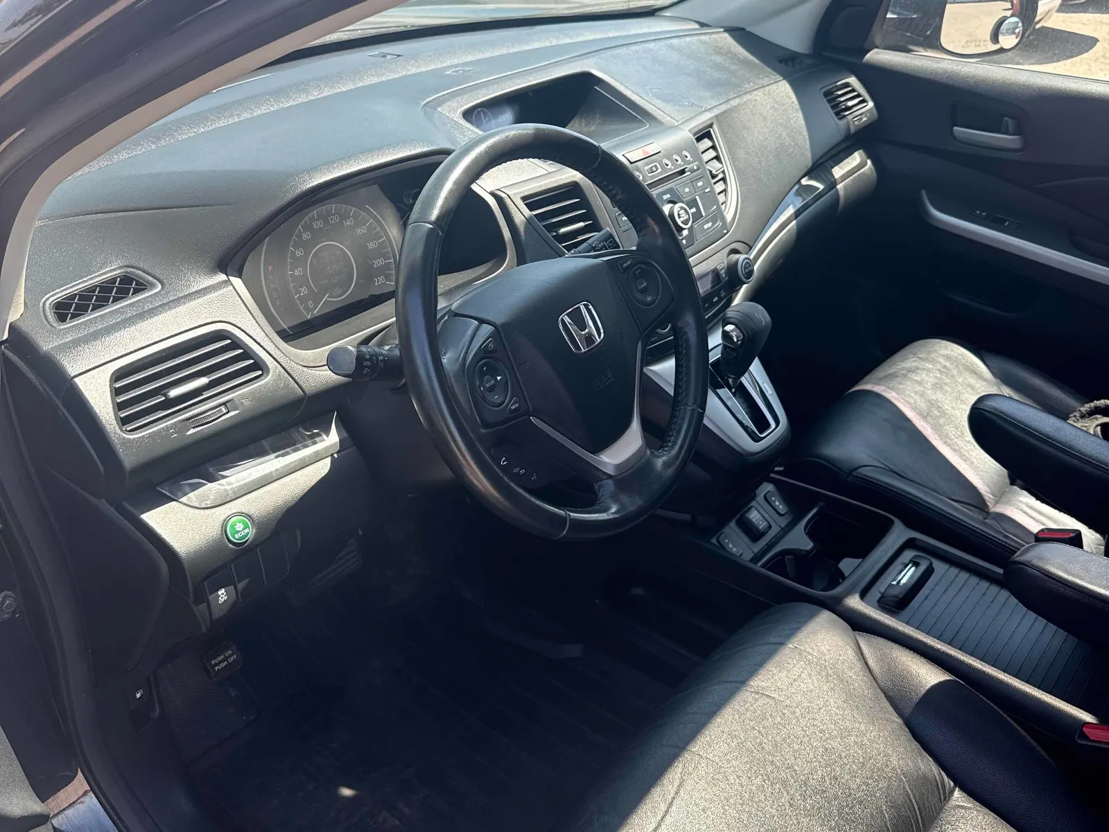 Interior driver side