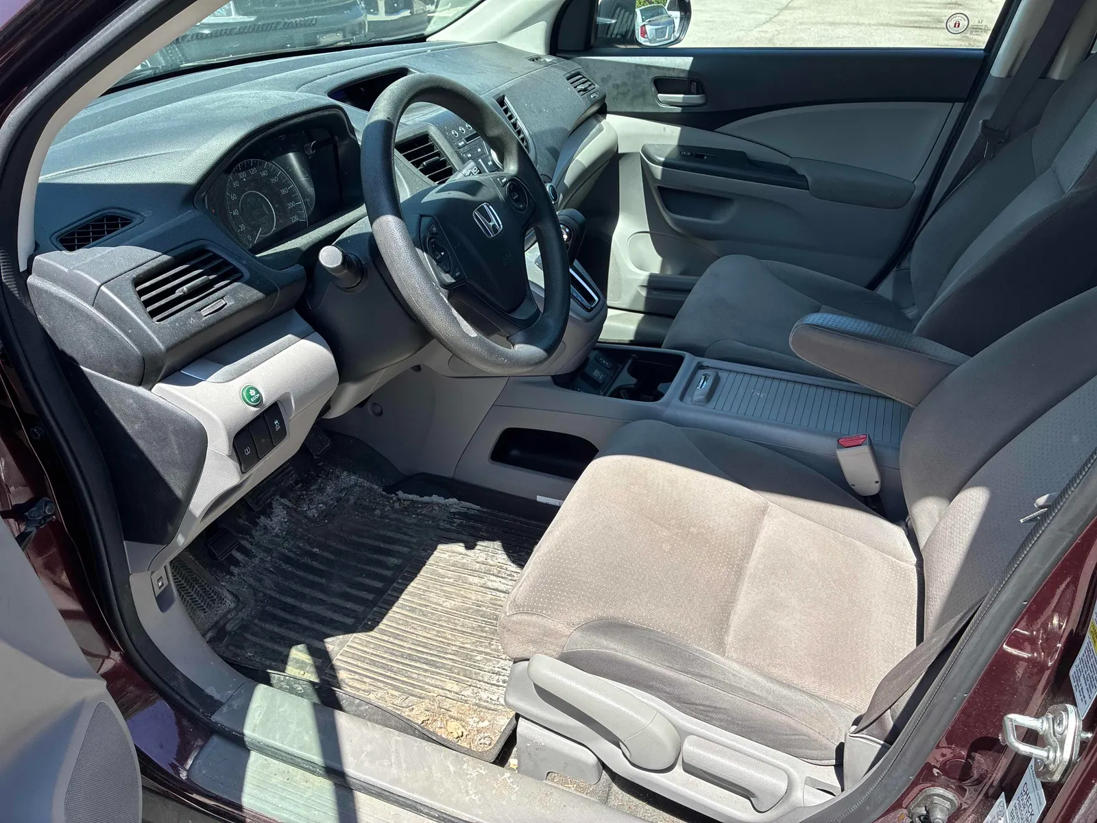Interior driver side