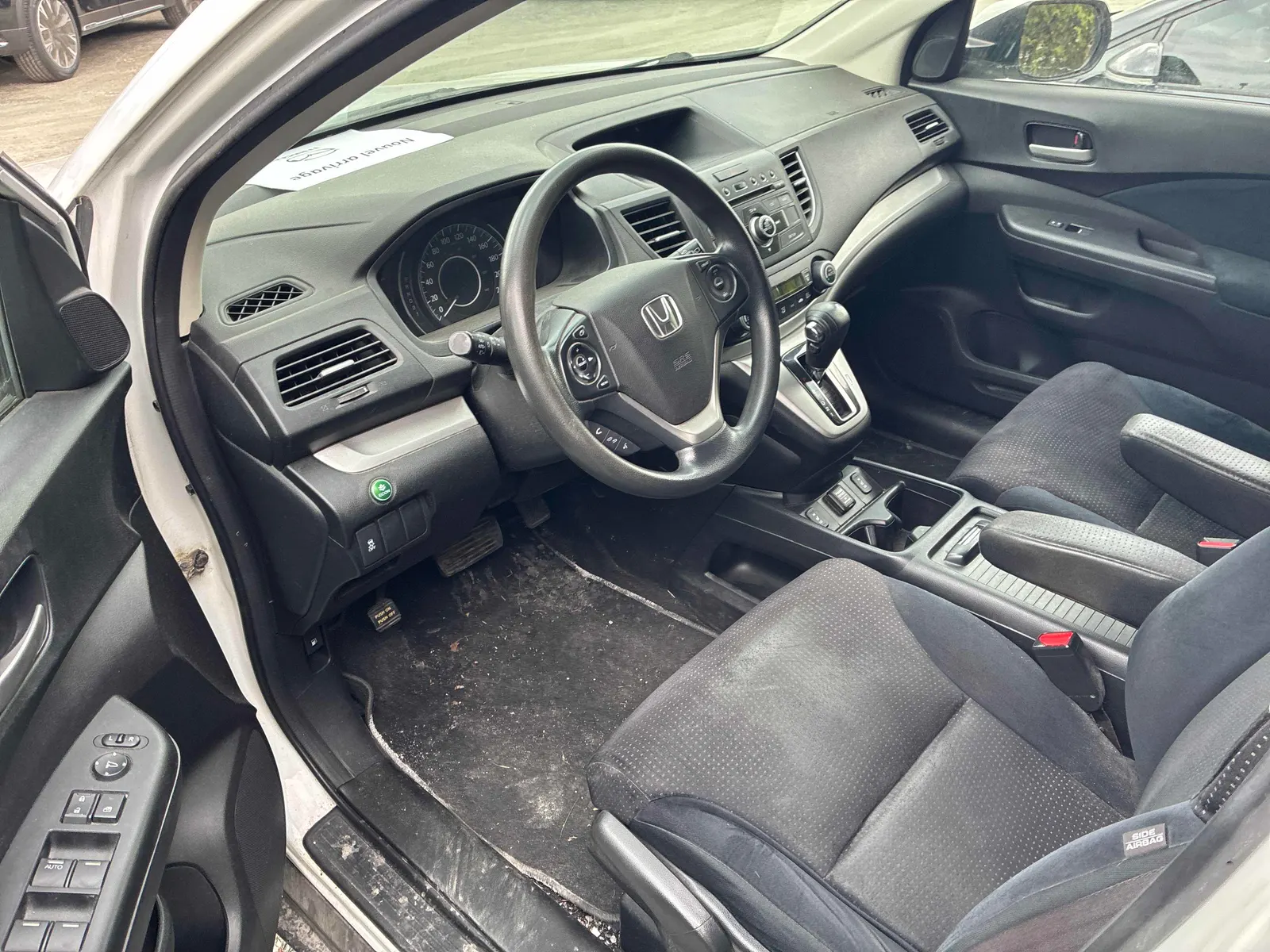 Interior driver side