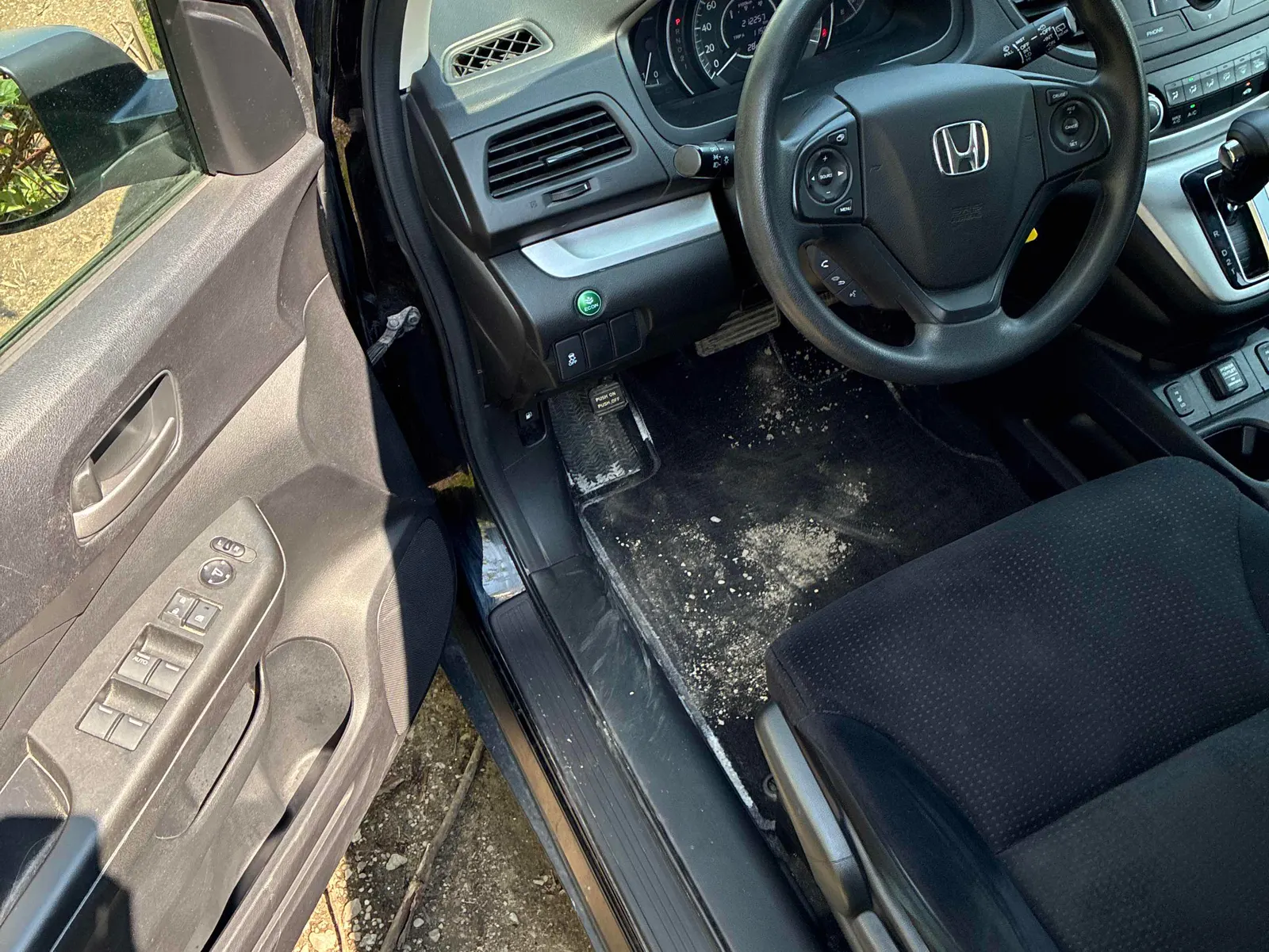 Interior driver side