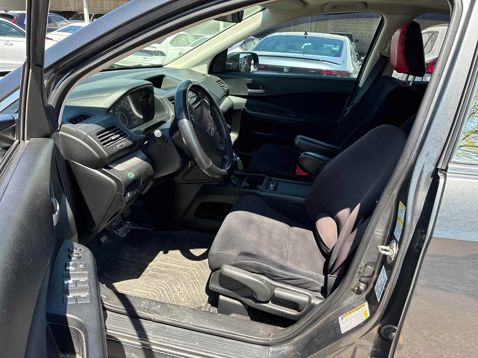 Interior driver side