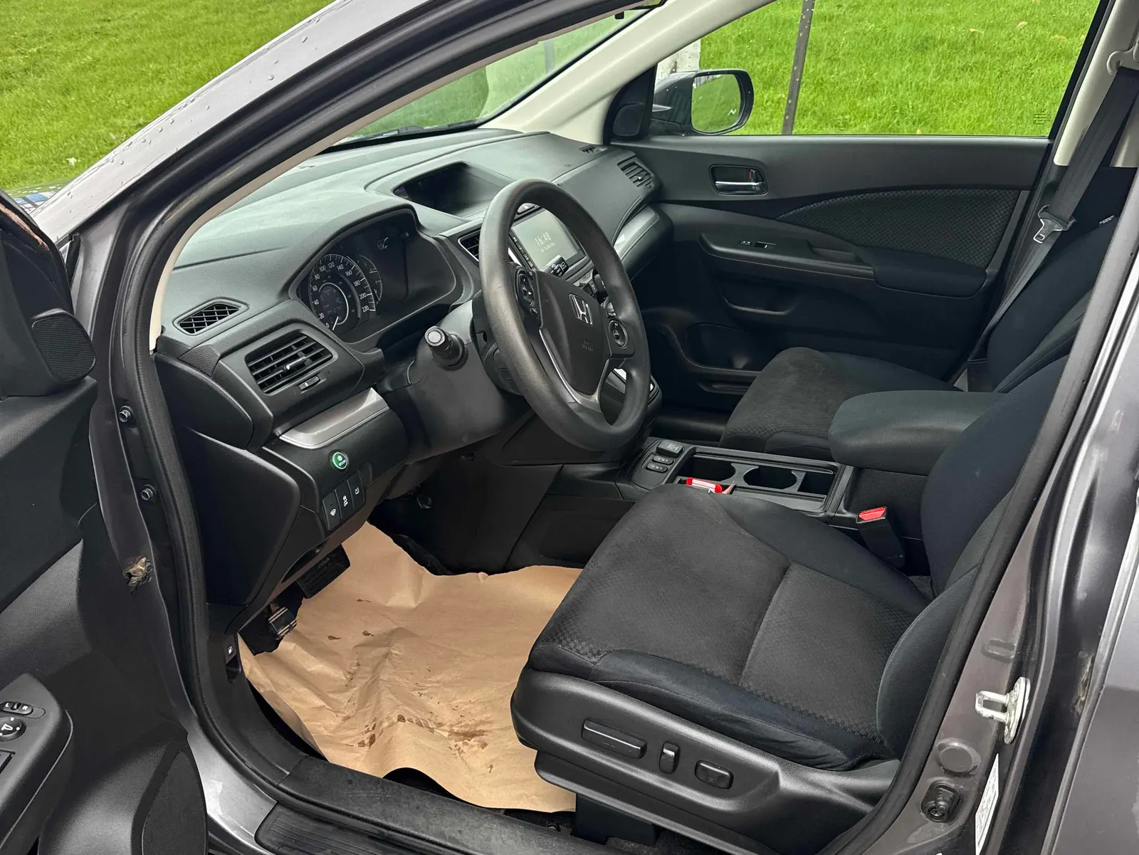 Interior driver side
