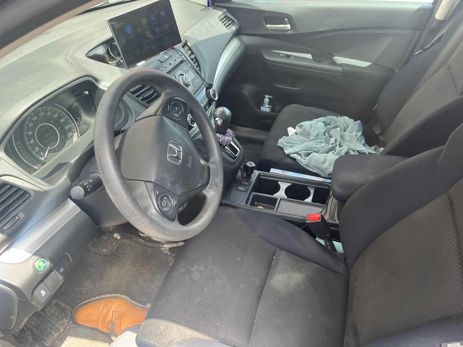 Interior driver side