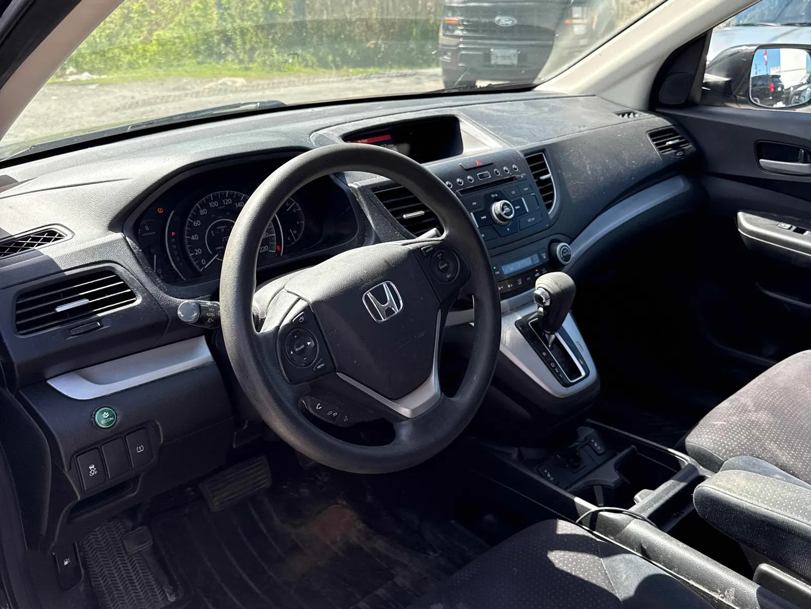 Interior driver side
