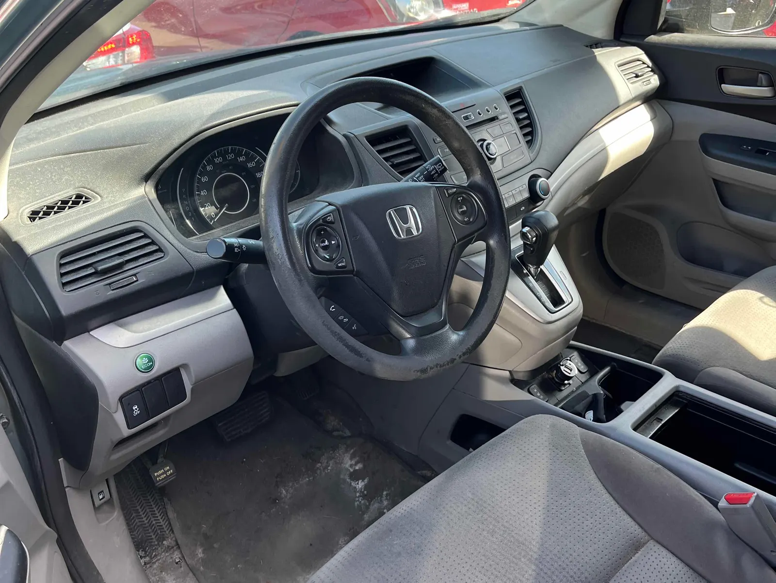 Interior driver side