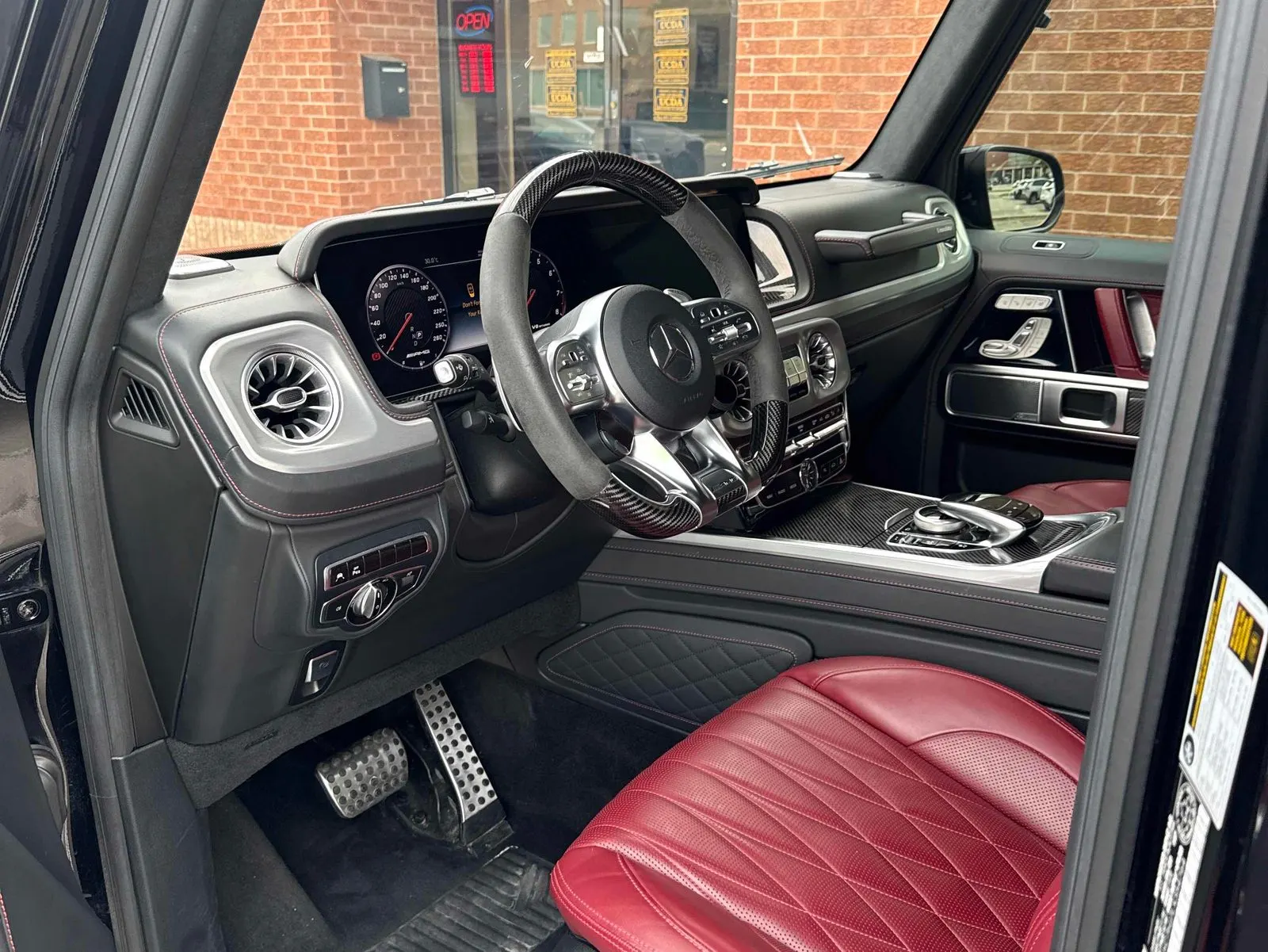 Interior driver side