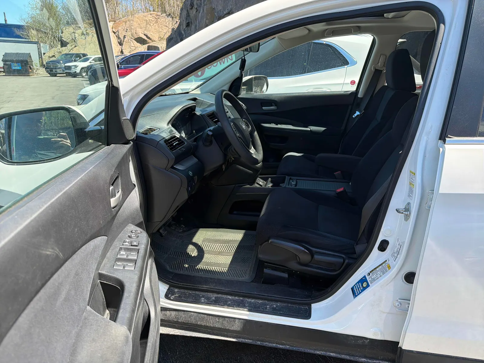 Interior driver side