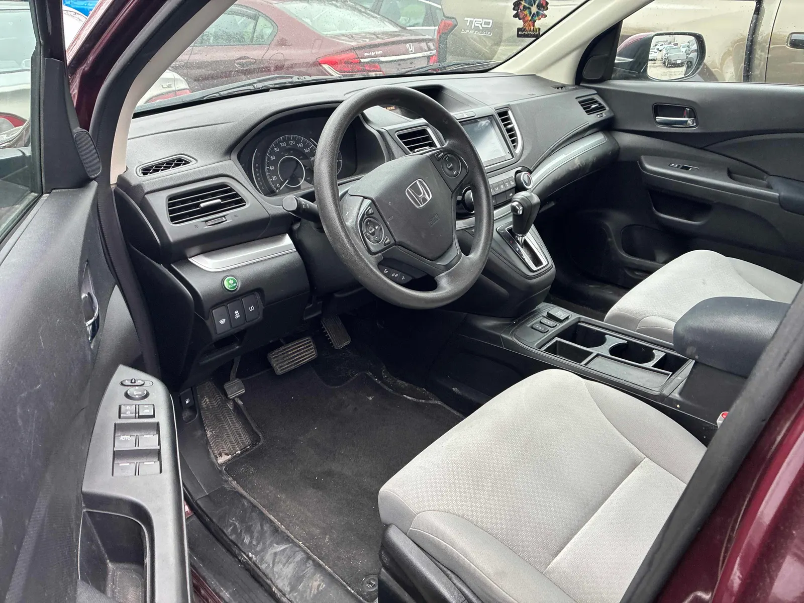 Interior driver side