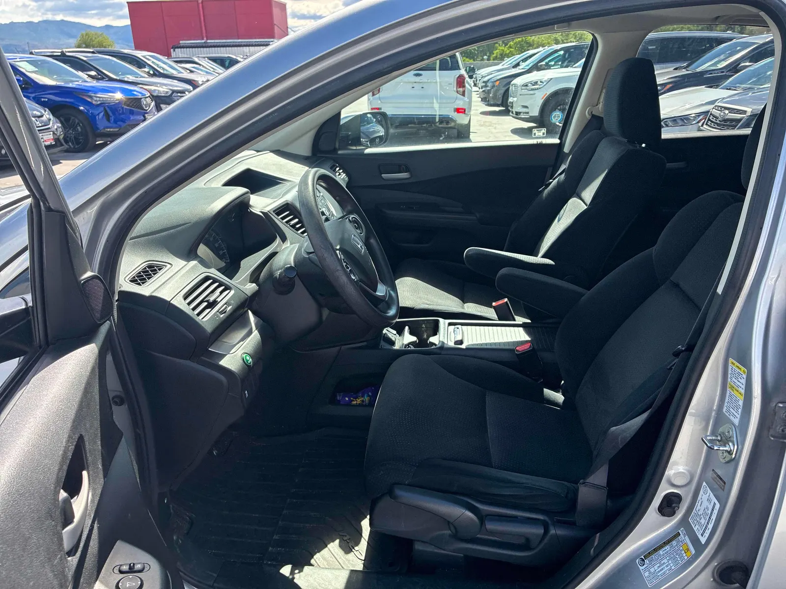 Interior driver side