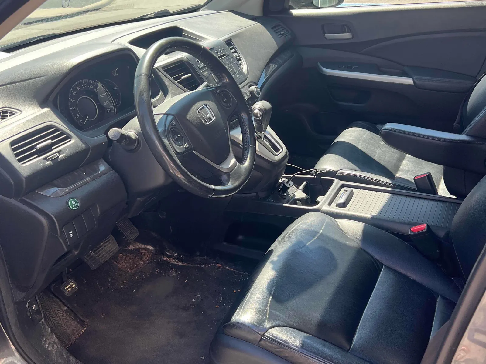 Interior driver side