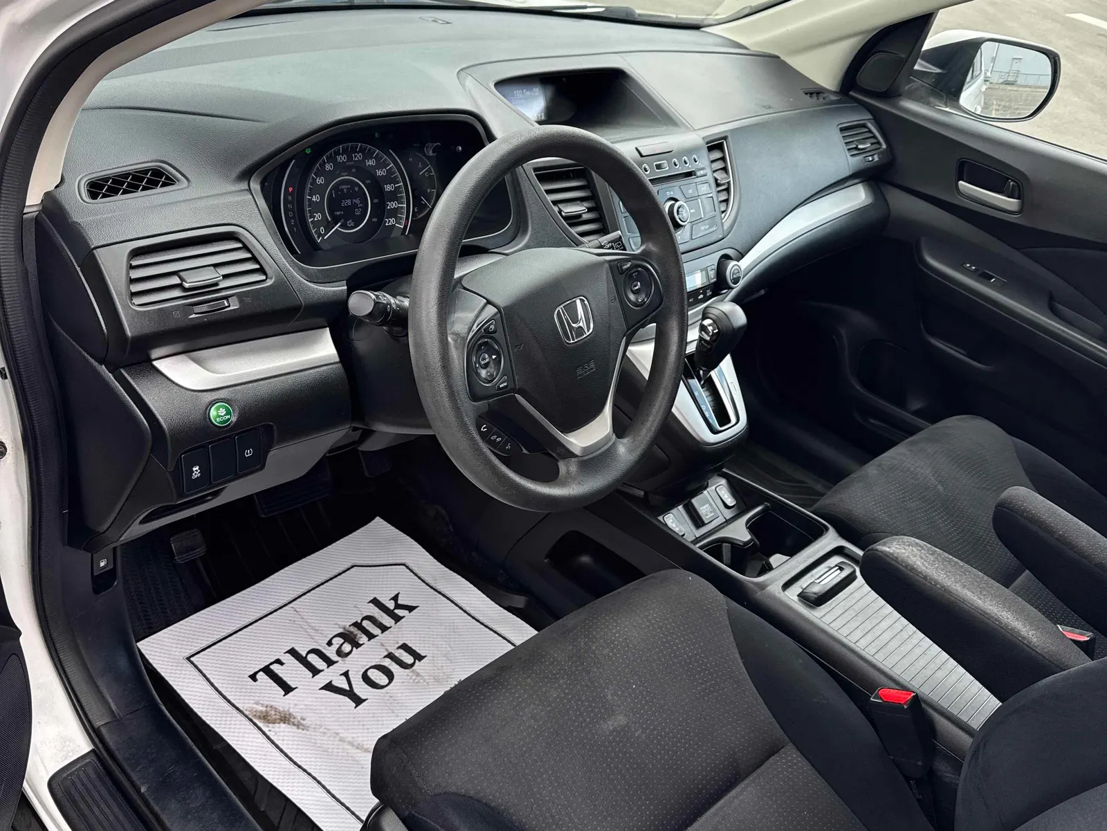 Interior driver side