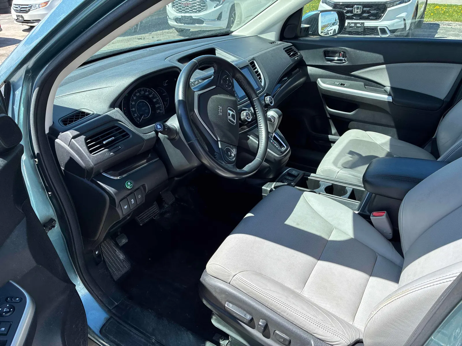 Interior driver side
