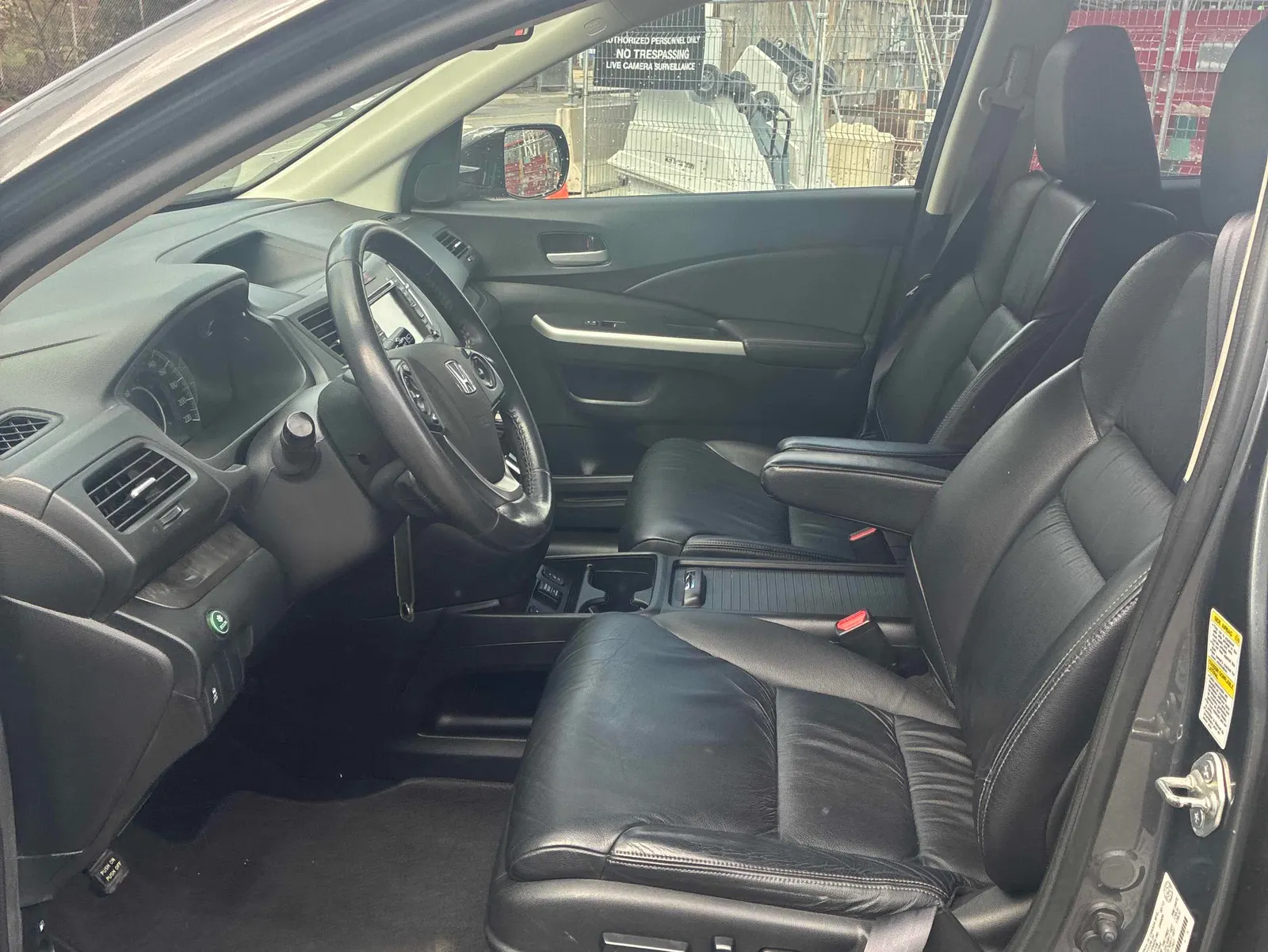Interior driver side