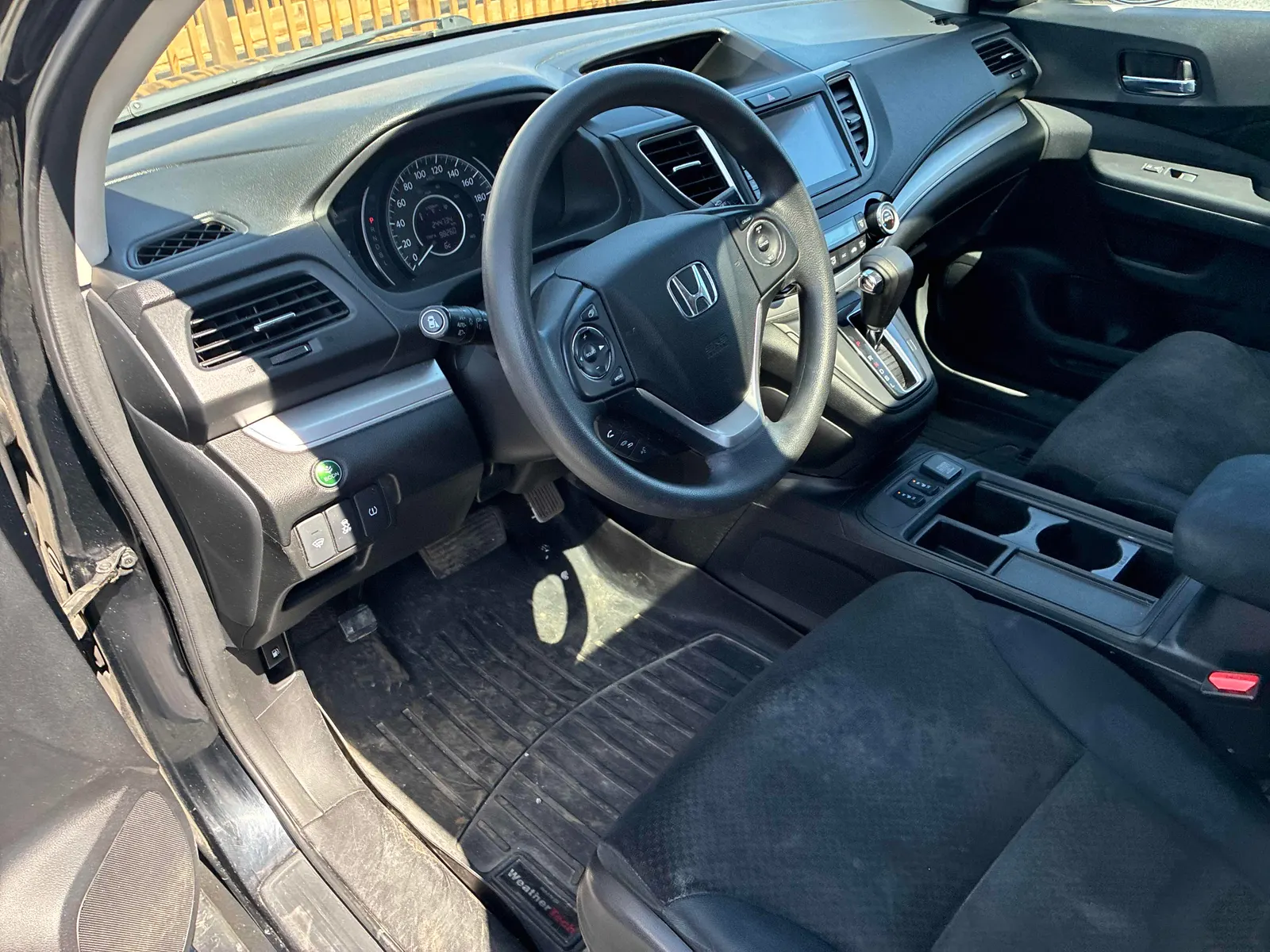 Interior driver side