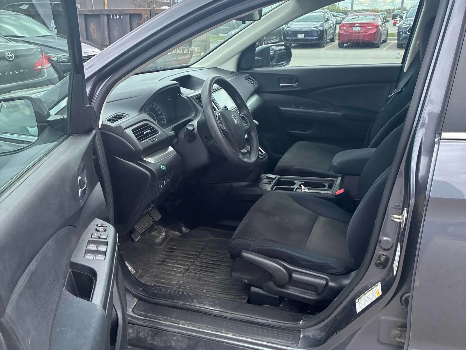 Interior driver side