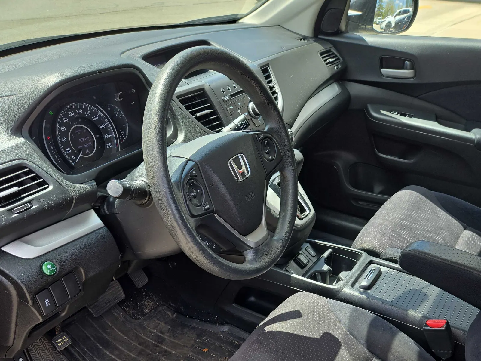 Interior driver side