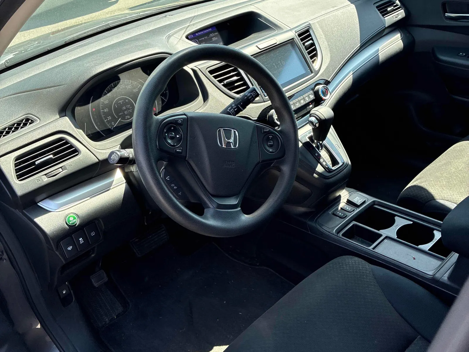 Interior driver side