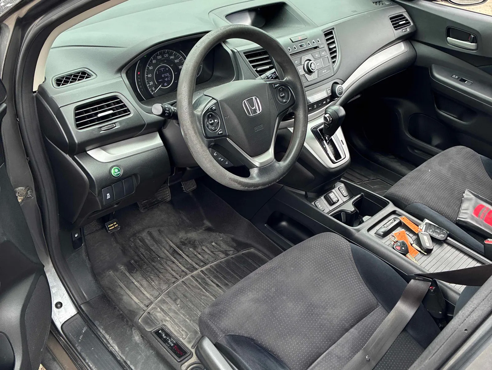 Interior driver side