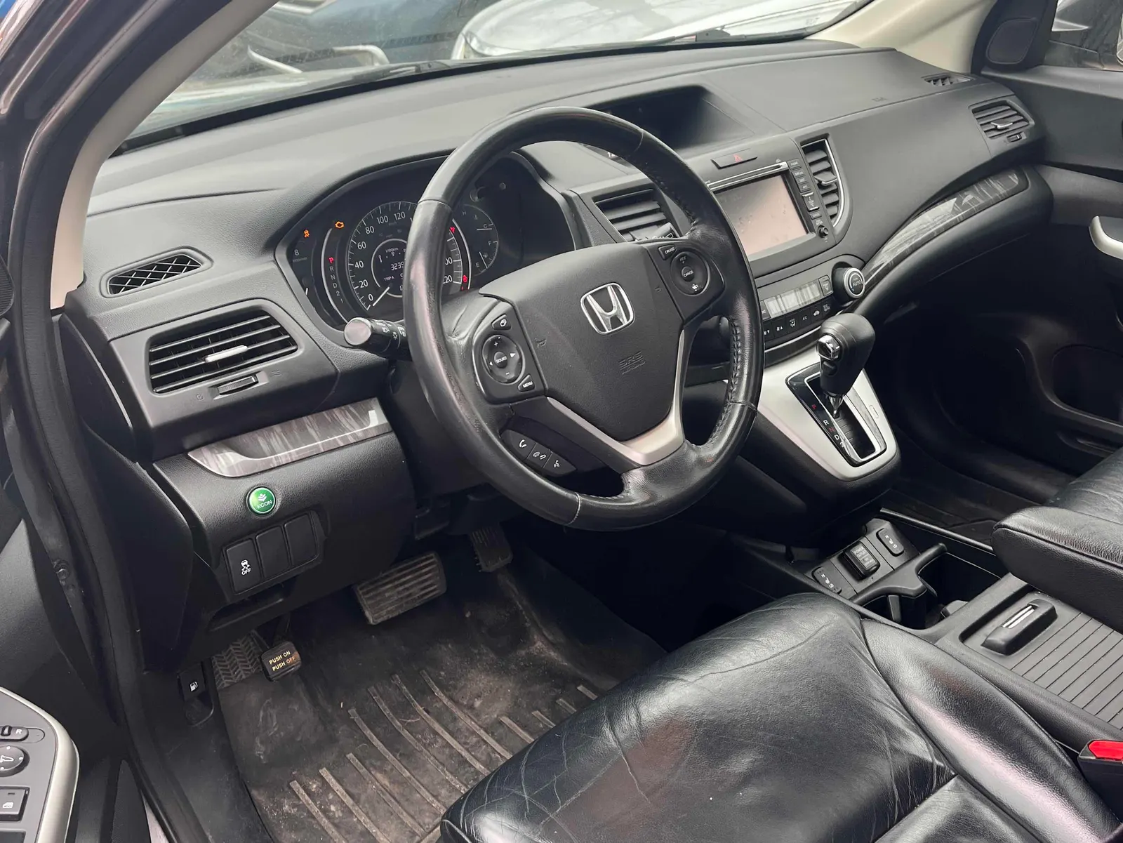 Interior driver side