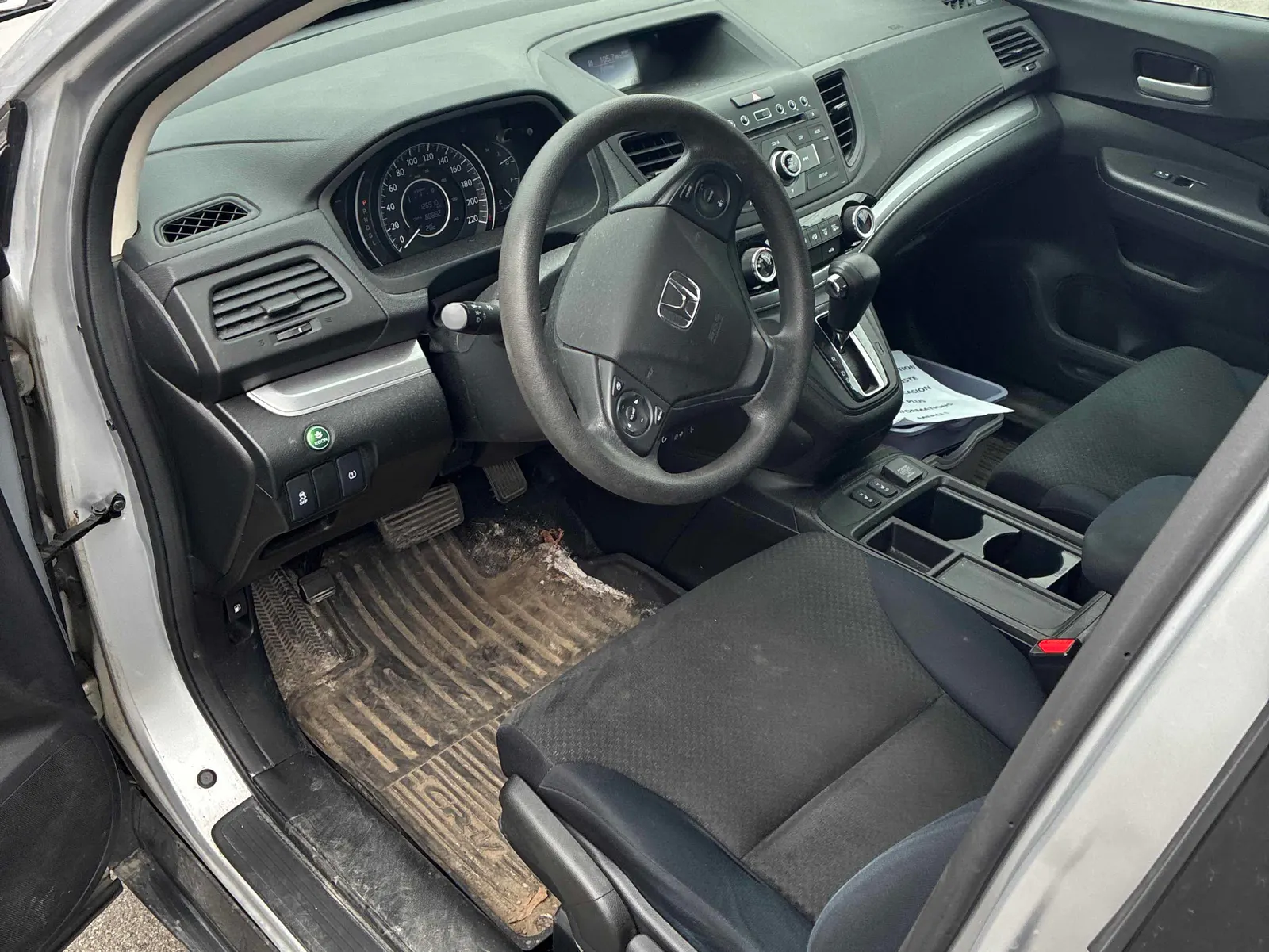 Interior driver side