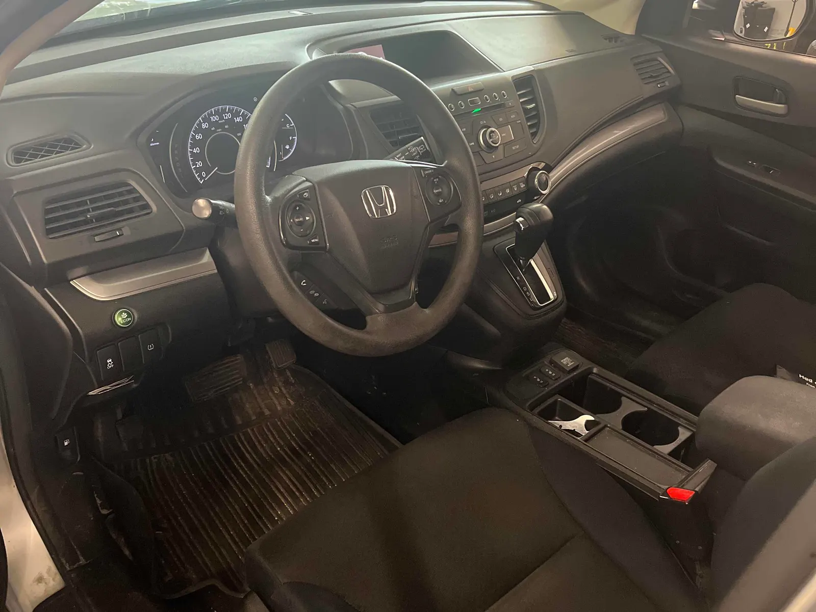 Interior driver side