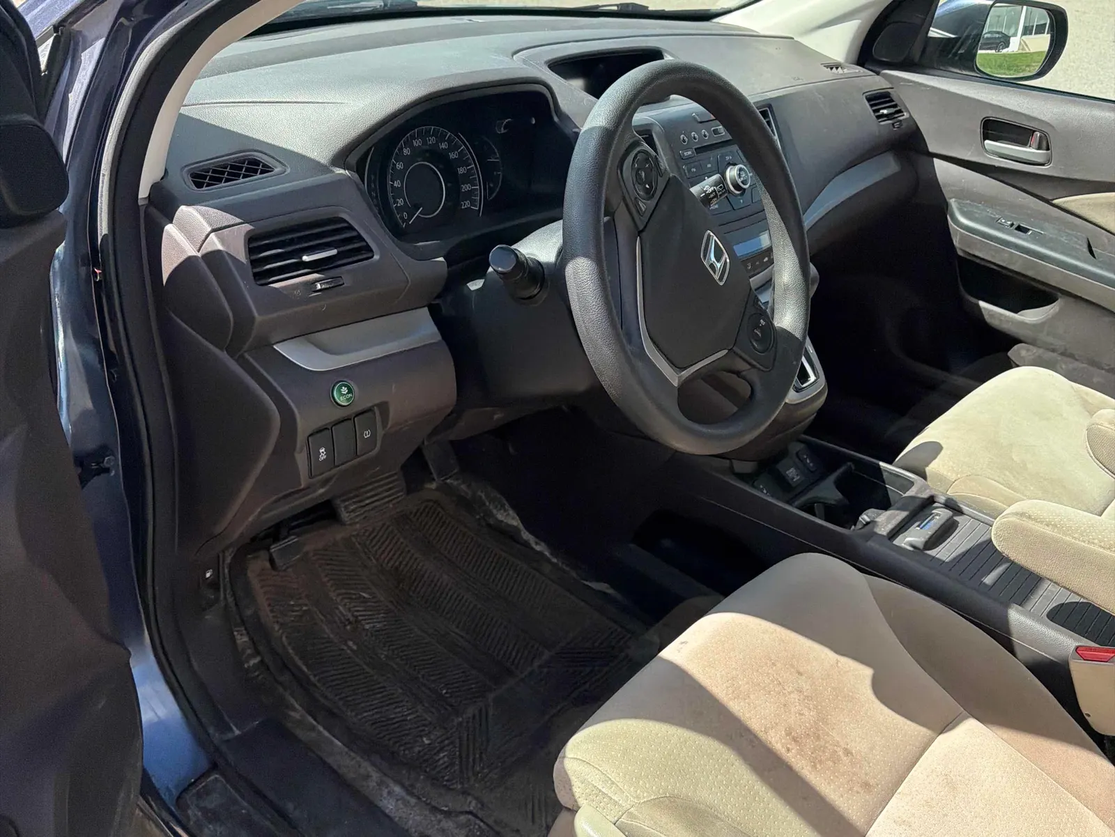 Interior driver side