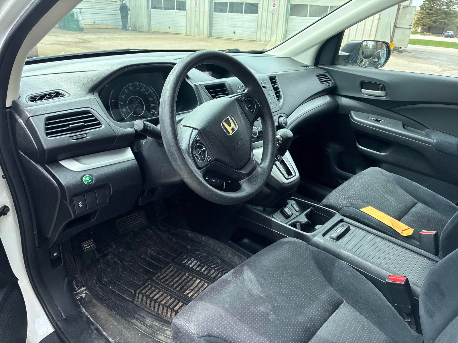 Interior driver side