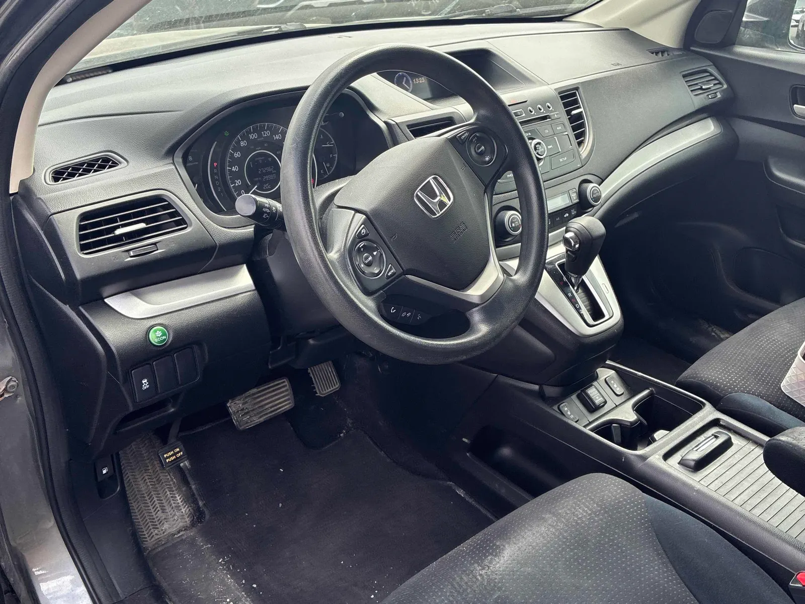 Interior driver side