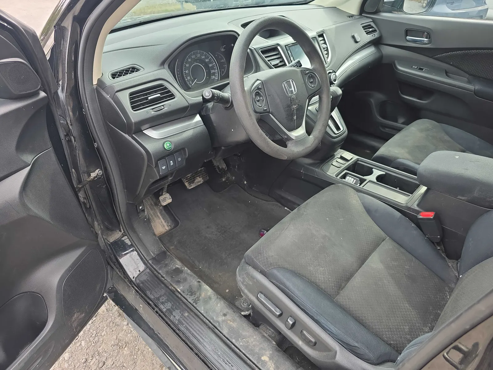 Interior driver side