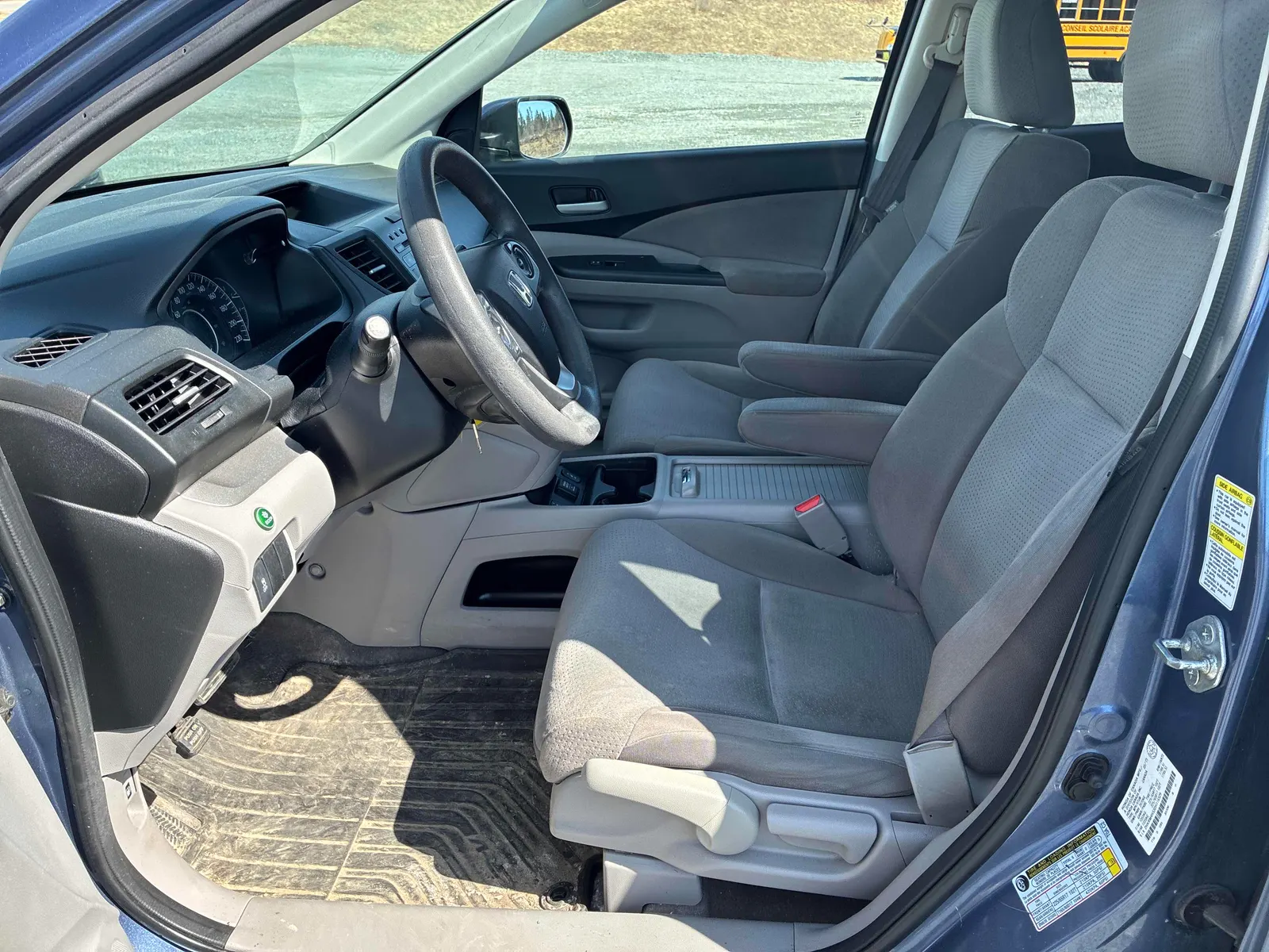 Interior driver side