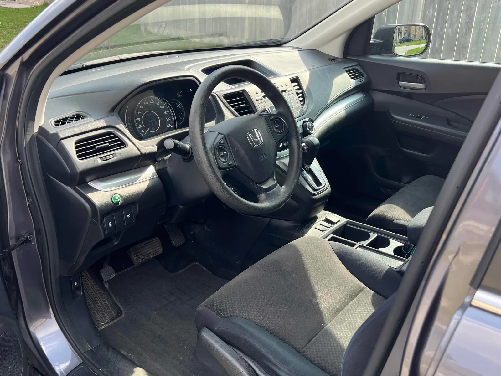 Interior driver side