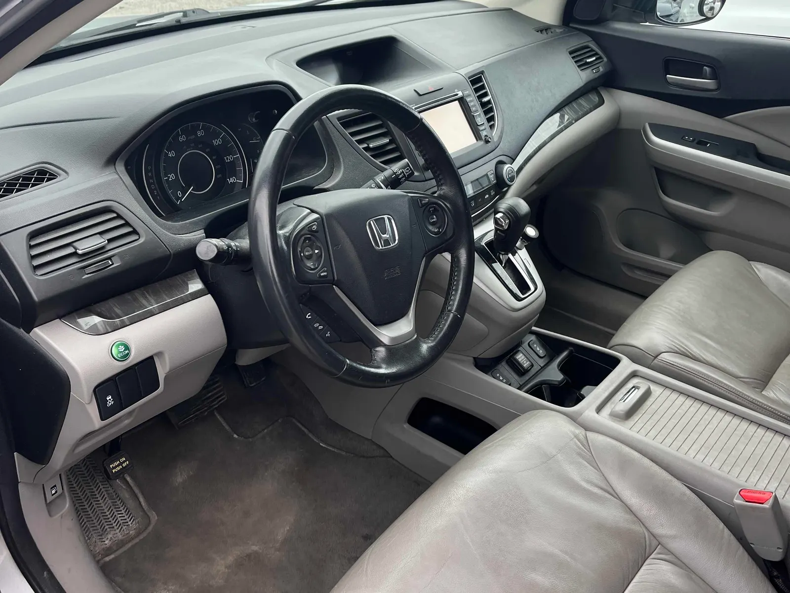 Interior driver side