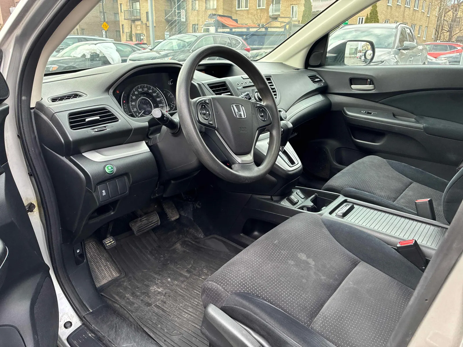Interior driver side