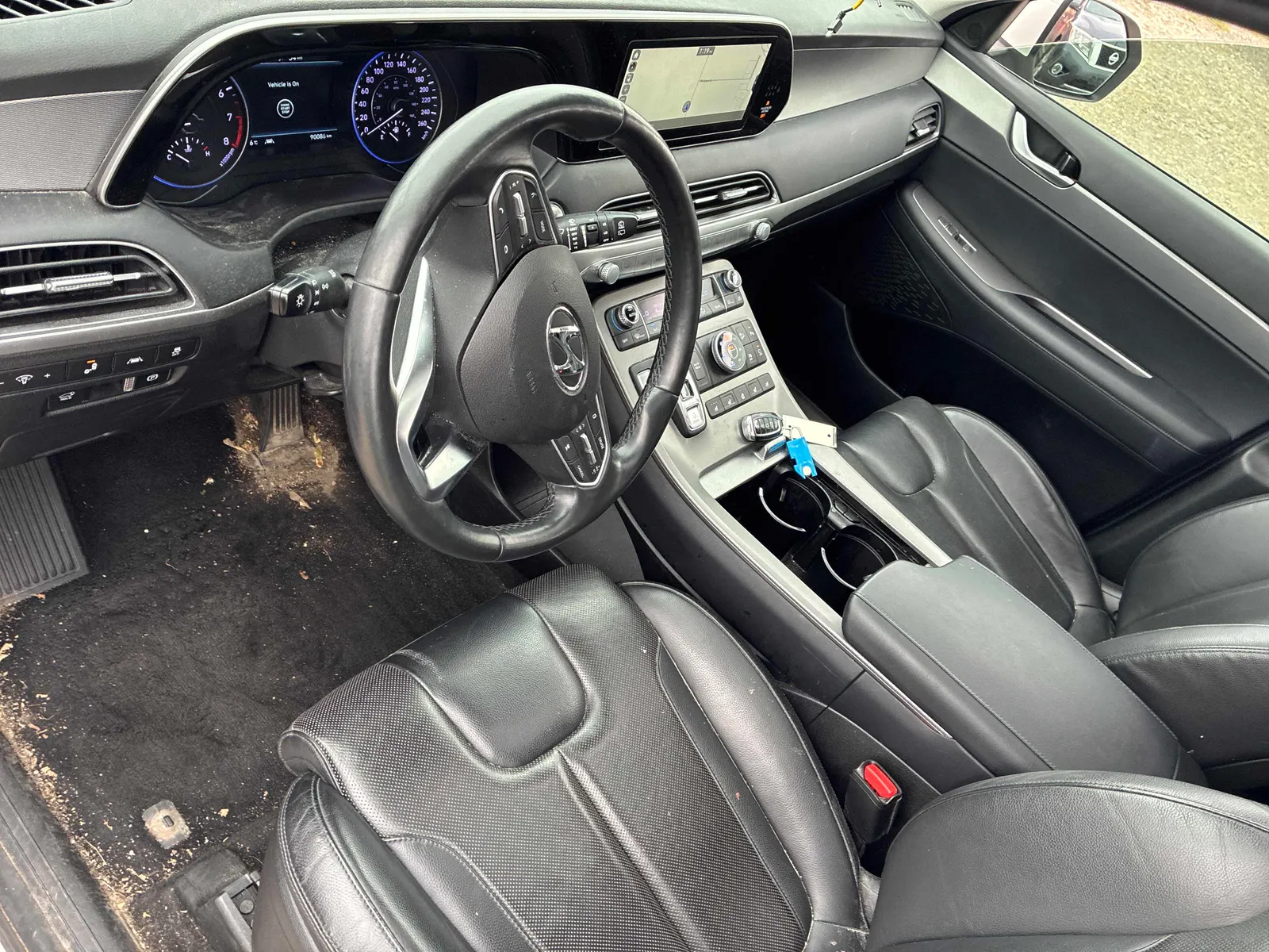 Interior driver side