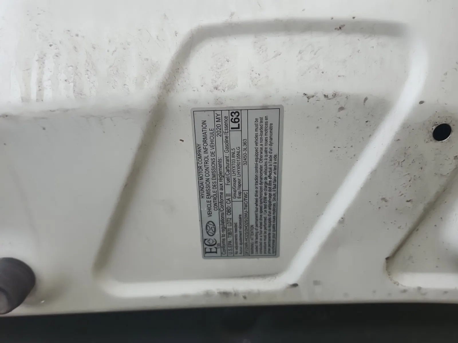 Emission Sticker Photo