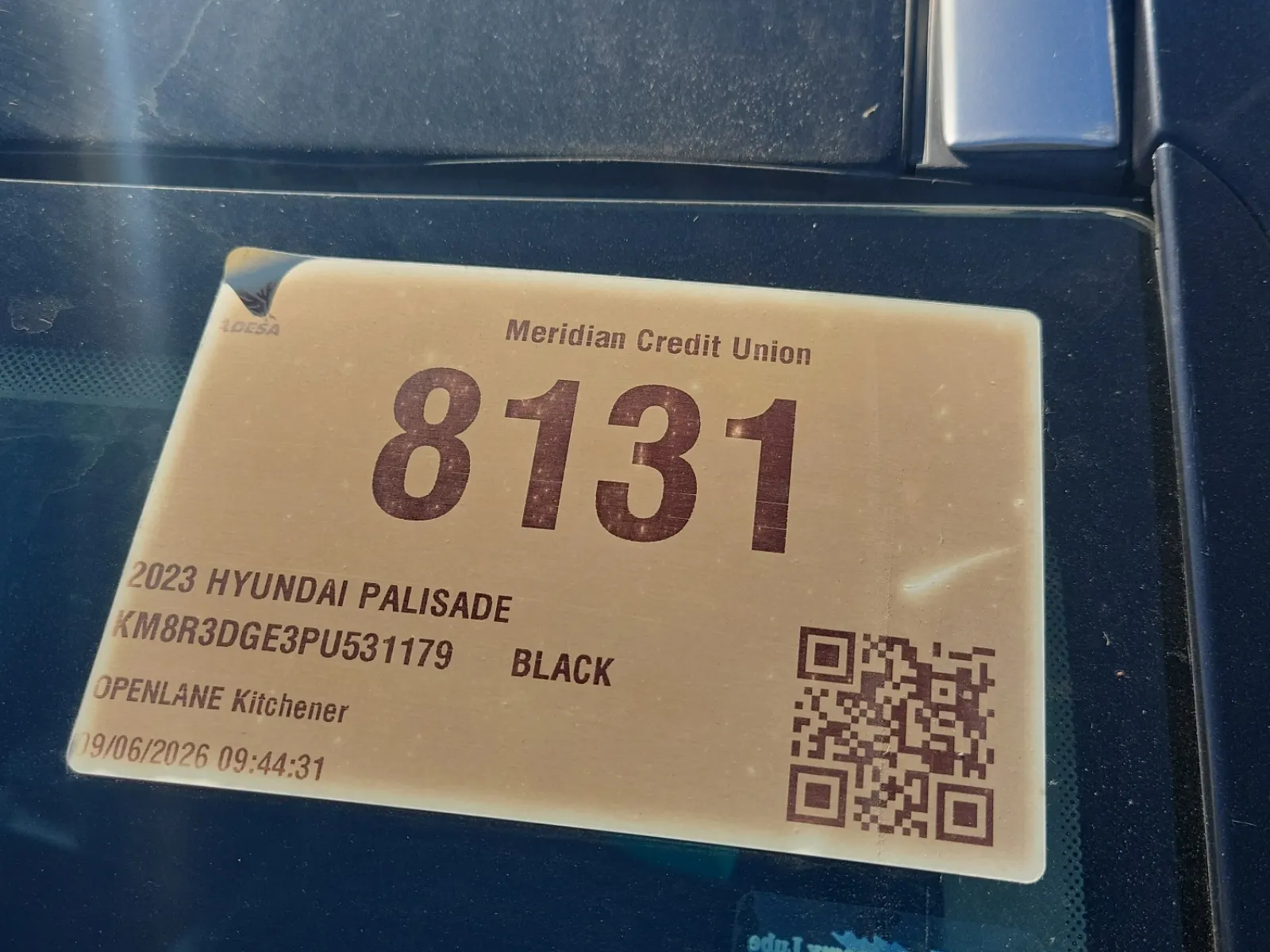Inventory Label Photo