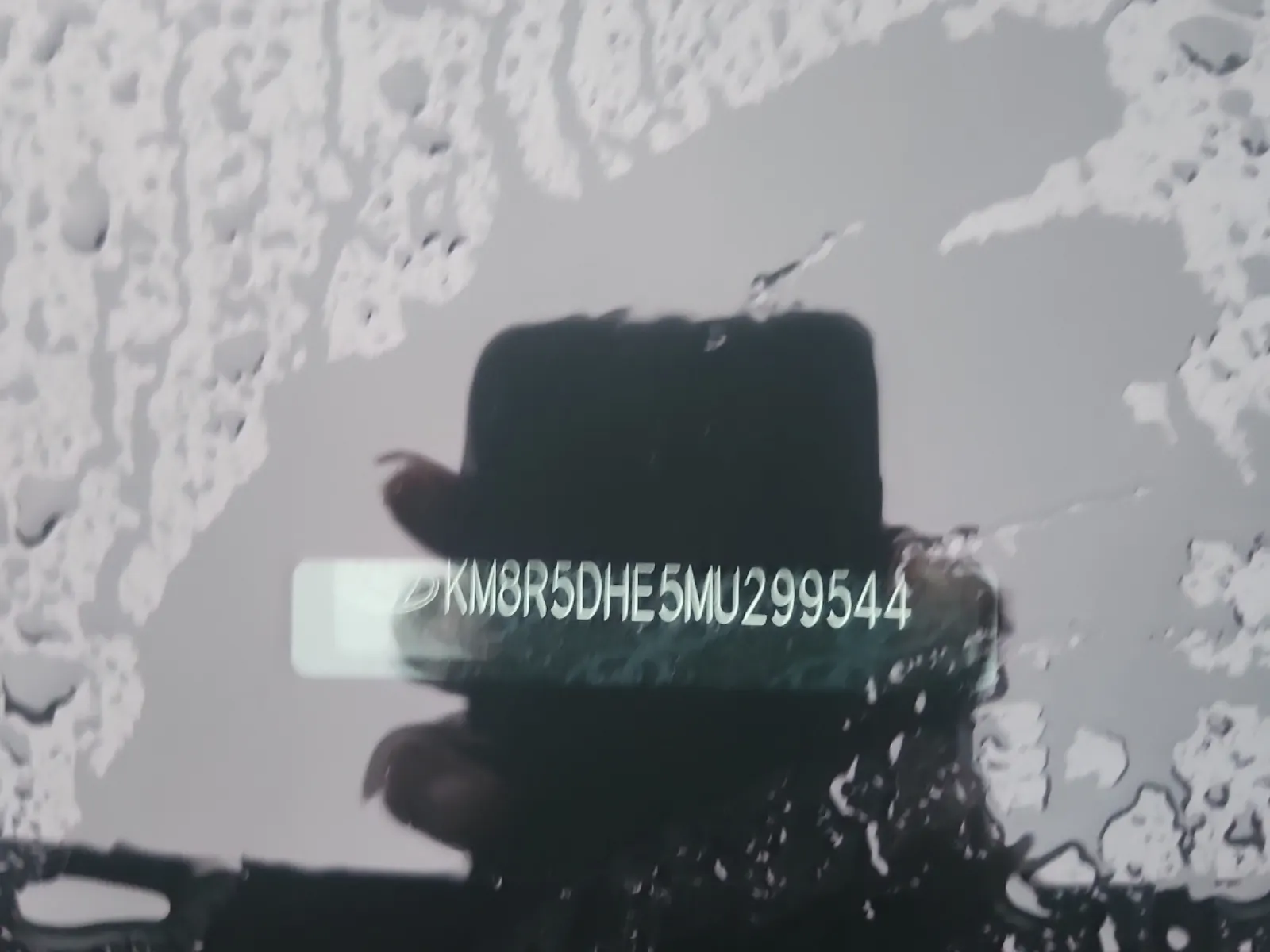 Dash VIN Plate Photo