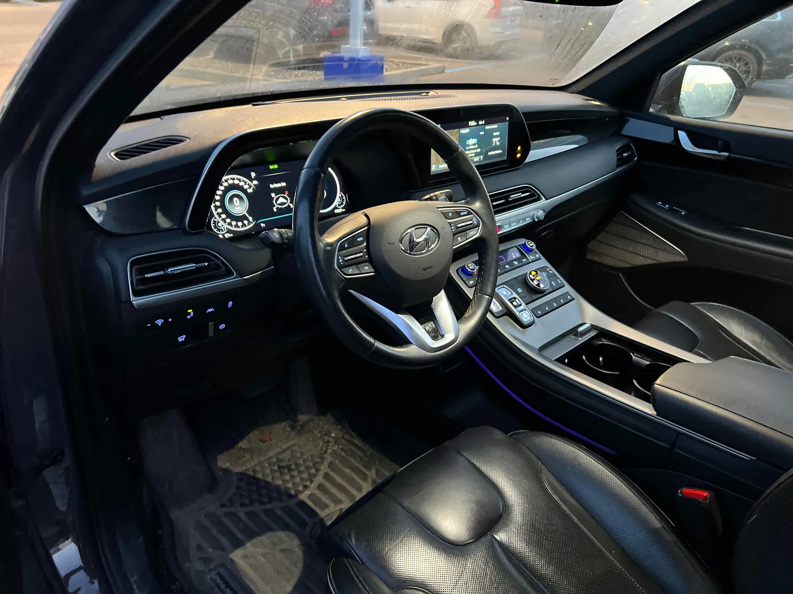 Interior driver side