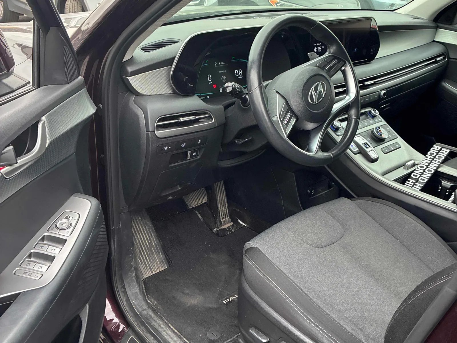 Interior driver side