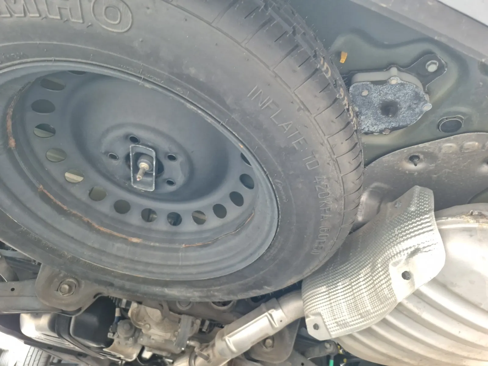 Spare Tire & Wheel Photo
