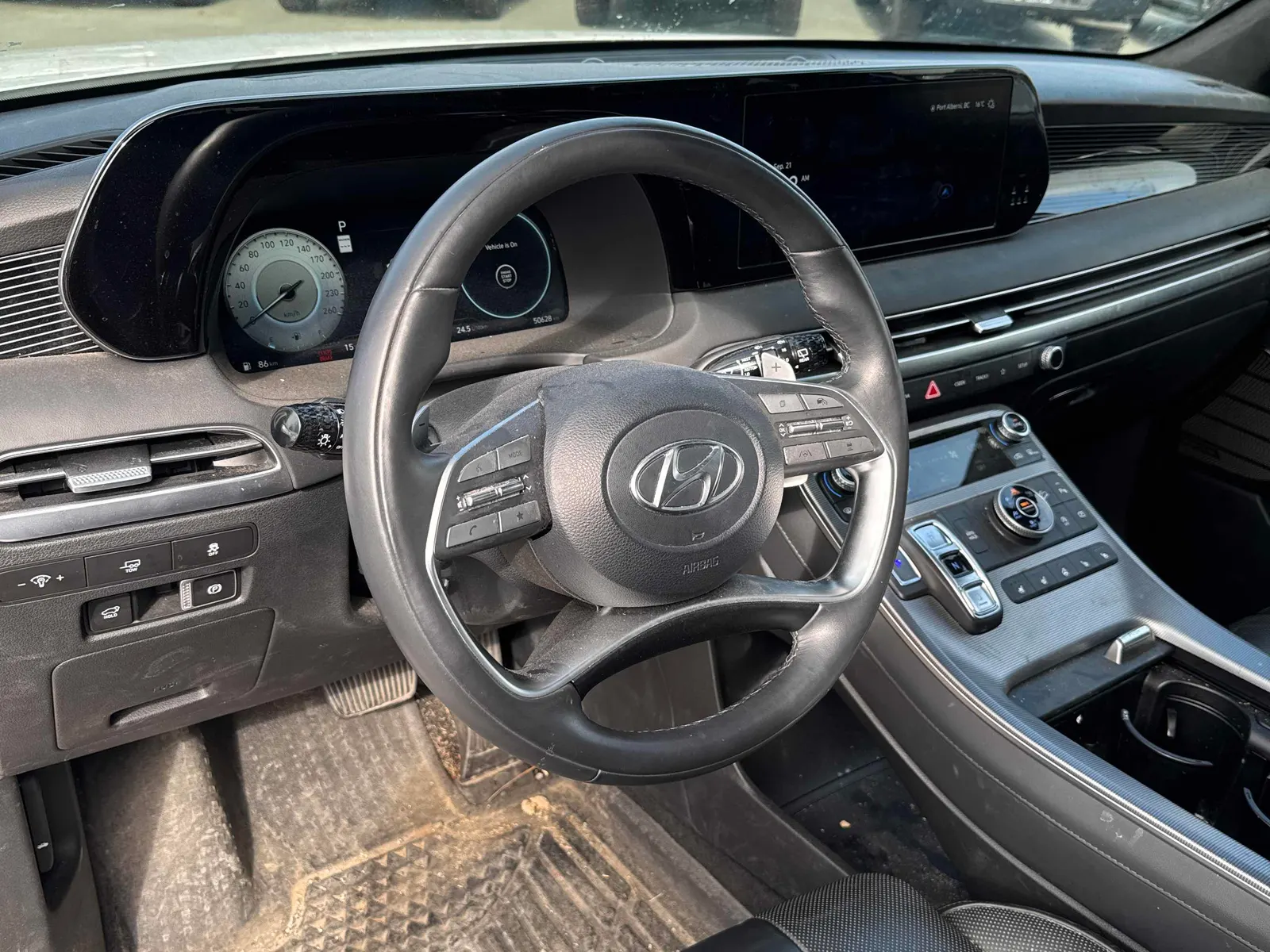 Interior driver side